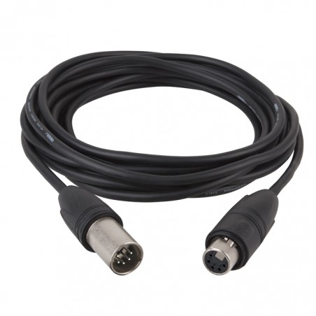 DAP Audio FL83 - IP65 DMX/AES-EBU XLR/M 5P to XLR/F 5P Neutrik XX HD - 3 m - 1