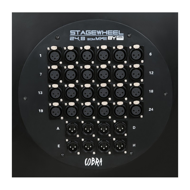DAP Audio CobraX Stagewheel 24/8 - 30 m - 2