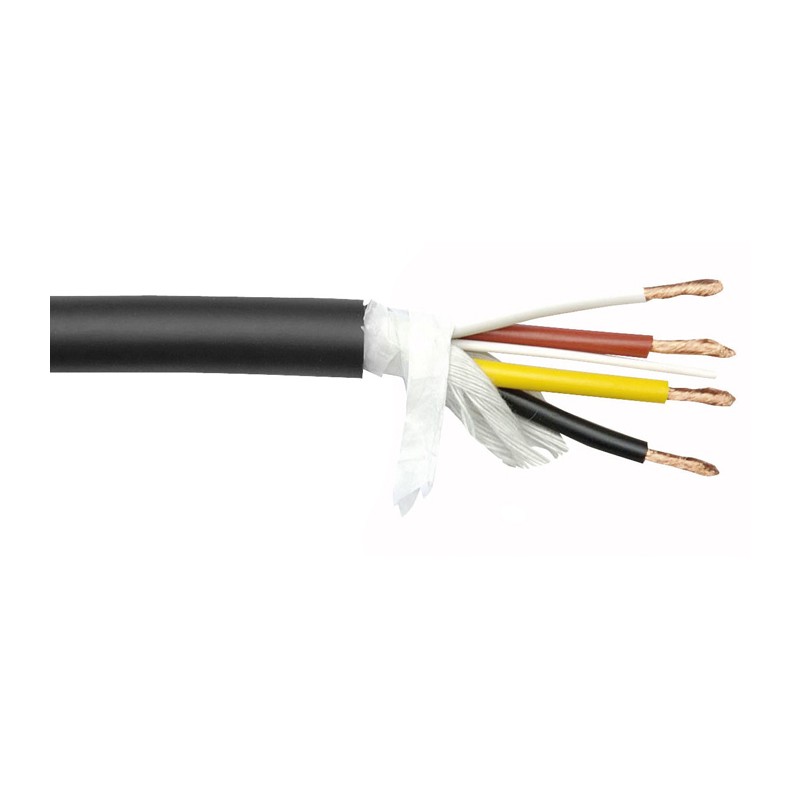 DAP Audio SPK-425 MKII - Stage Speaker Cable 4 x 2.5 mm Twist protection, 50 m on Spool, Black jacket - 1 DAP Audio SPK-425 MKII - Stage Speaker Cable 4 x 2.5 mm Twist protection, 50 m on Spool, Black jacket - 1