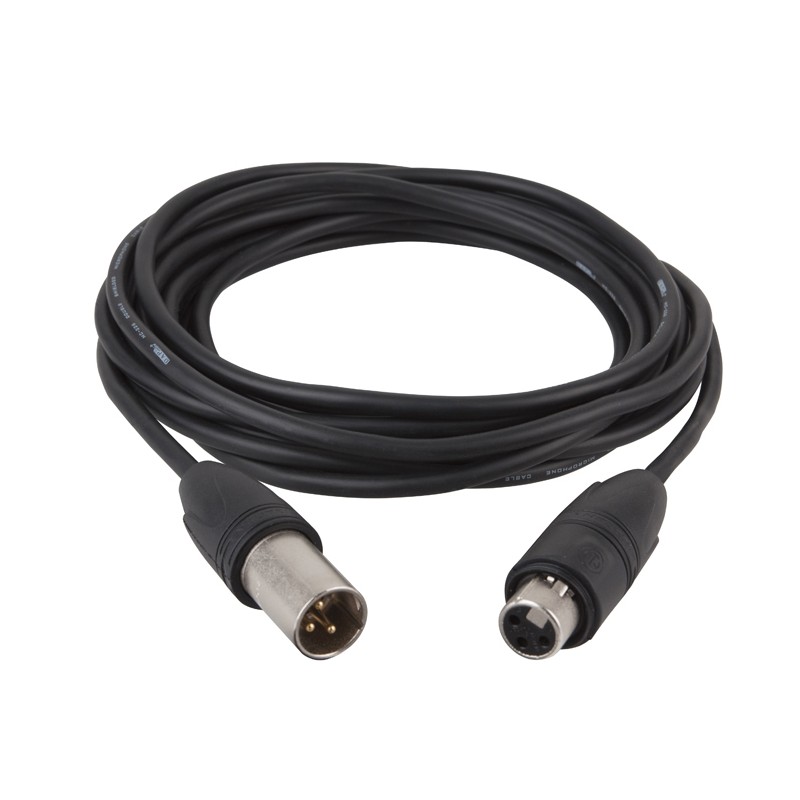 DAP Audio FL82 - IP65 DMX/AES-EBU XLR/M 3P to XLR/F 3P Neutrik XX HD - 6 m - 1