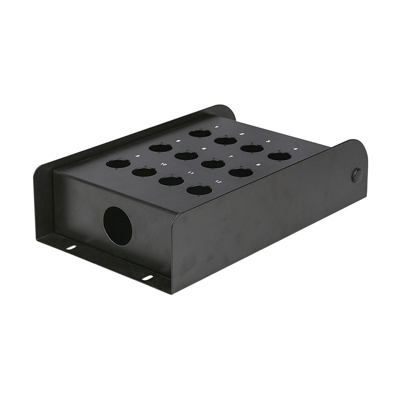 DAP Audio Empty Stage Box - 12 holes - 1 DAP Audio Empty Stage Box - 12 holes - 1