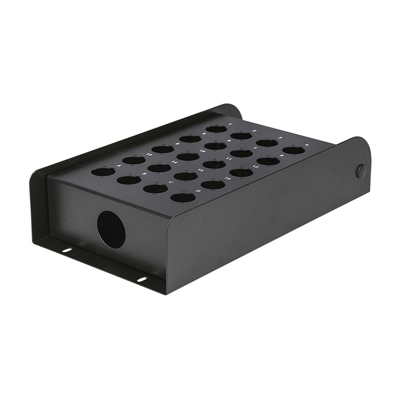 DAP Audio Empty Stage Box - 20 holes - 1 DAP Audio Empty Stage Box - 20 holes - 1