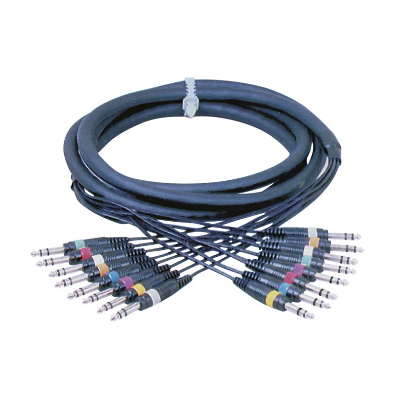 DAP Audio FL66 - 8 Jack stereo to 8 Jack stereo - 3 m - 1