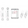 DAP Audio FLA38 - XLR 3P male to RJ45 female - 3 DAP Audio FLA38 - XLR 3P male to RJ45 female - 3