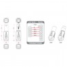 DAP Audio FLA41 - XLR 5P female to RJ45 female - 3 DAP Audio FLA41 - XLR 5P female to RJ45 female - 3