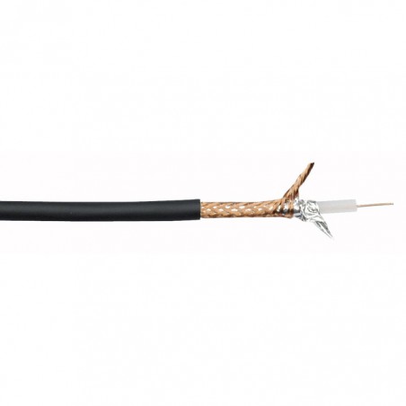 DAP Audio AV-80 Double Shielded Video Cable 75 Ohm 100 m on Spool D9463B - 1