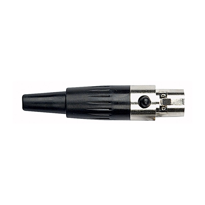 DAP Audio N-CON Mini XLR 4P Plug, female - 1 DAP Audio N-CON Mini XLR 4P Plug, female - 1