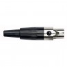 DAP Audio N-CON Mini XLR 4P Plug, female - 1 DAP Audio N-CON Mini XLR 4P Plug, female - 1