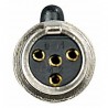 DAP Audio N-CON Mini XLR 4P Plug, female - 2 DAP Audio N-CON Mini XLR 4P Plug, female - 2
