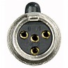 DAP Audio N-CON Mini XLR 4P Plug, female - 3 DAP Audio N-CON Mini XLR 4P Plug, female - 3