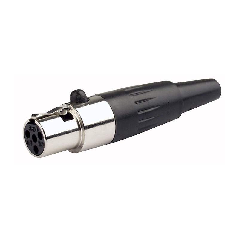 DAP Audio N-CON Mini XLR 4P Plug, female - 4 DAP Audio N-CON Mini XLR 4P Plug, female - 4