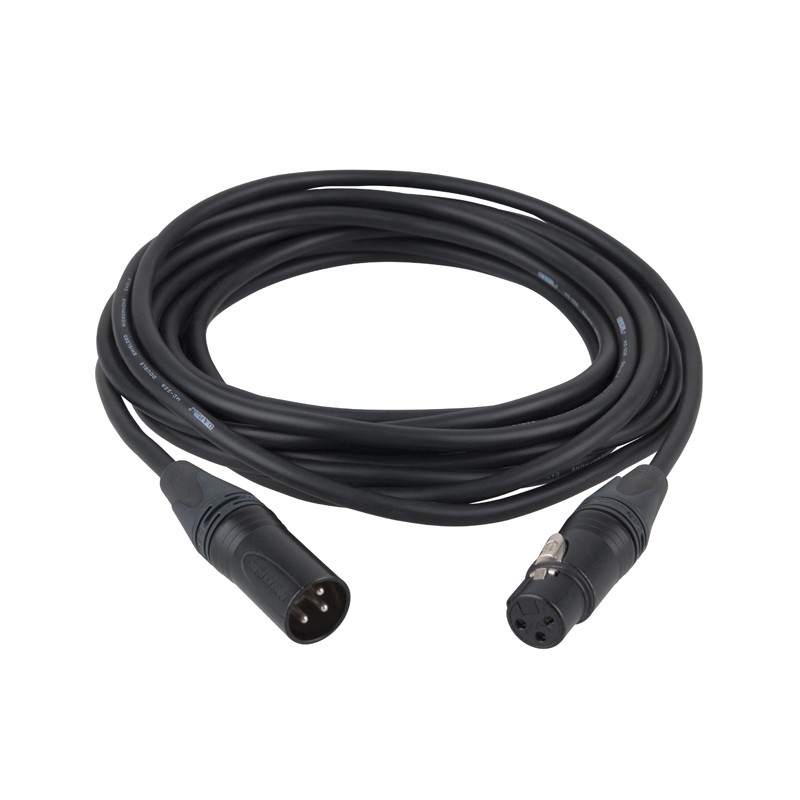 DAP Audio FL72 - bal. XLR/M 3P to XLR/F 3P Neutrik - 10 m - 1 DAP Audio FL72 - bal. XLR/M 3P to XLR/F 3P Neutrik - 10 m - 1
