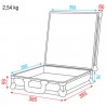 DAP Audio Case for ER1193 Wireless Mic - 5 DAP Audio Case for ER1193 Wireless Mic - 5