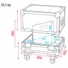 DAP Audio Case for 2 x M15 monitor - 4 DAP Audio Case for 2 x M15 monitor - 4