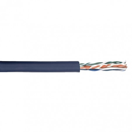 DAP Audio Flexible CAT5E cable Reel - Blue Jacket - 1
