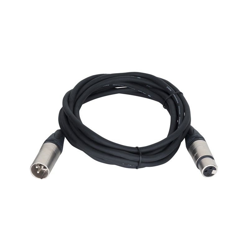 DAP Audio FL74 XLR M/F Mic/Line Cable Neutrik - 3 m - 1 DAP Audio FL74 XLR M/F Mic/Line Cable Neutrik - 3 m - 1