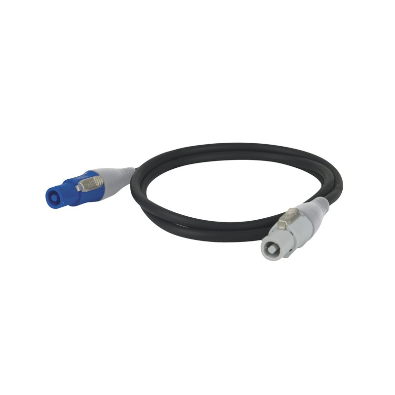 DAP Audio Power Cable Blue/White Power Pro Connector 3 x 1.5 mm2 - 10 m - 1 DAP Audio Power Cable Blue/White Power Pro Connector 3 x 1.5 mm2 - 10 m - 1