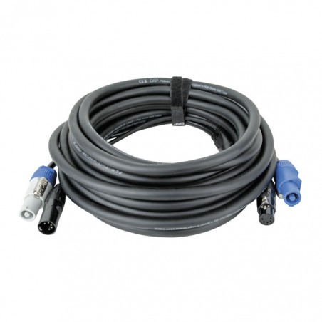 DAP Audio FP21 Hybrid Cable - Power Pro & 5-pin XLR - DMX / Power - 10 m - 1