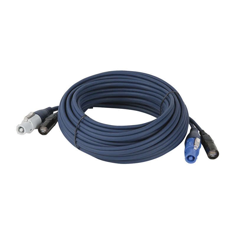 DAP Audio Neutrik powerCON / etherCON Extension Cable - Data / Power - 10 m - 1 DAP Audio Neutrik powerCON / etherCON Extension Cable - Data / Power - 10 m - 1