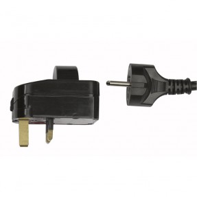 DAP Audio Europlug to UK Plug Adapter - 1
