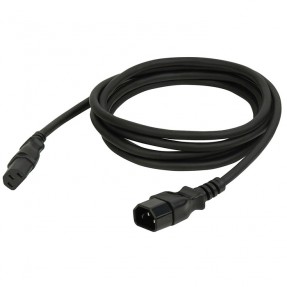 DAP Audio IEC C13 Female to IEC C14 Male 3 x 1.5 mm2 - 0,75 m - 1