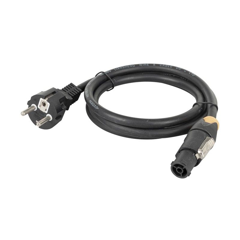 DAP Audio Power Pro True female Connector to Schuko 3x 1.5 mm2 - 1 DAP Audio Power Pro True female Connector to Schuko 3x 1.5 mm2 - 1