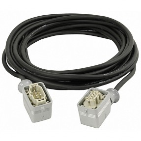 DAP Audio Power Multicable 6-Pin Male-Female, 6 x 1.5 mm2 - 1