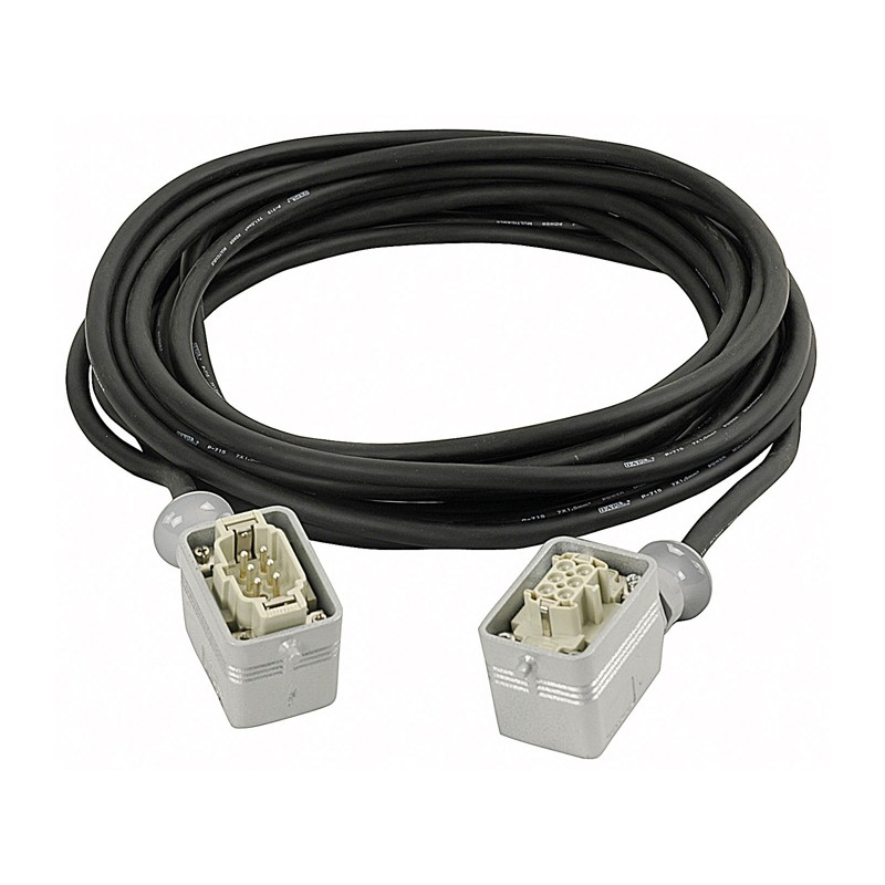 DAP Audio Power Multicable 6-Pin Male-Female, 6 x 1.5 mm2 - 1 DAP Audio Power Multicable 6-Pin Male-Female, 6 x 1.5 mm2 - 1