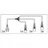 DAP Audio Schuko to IEC Splitter 3-way MKII - 2 DAP Audio Schuko to IEC Splitter 3-way MKII - 2