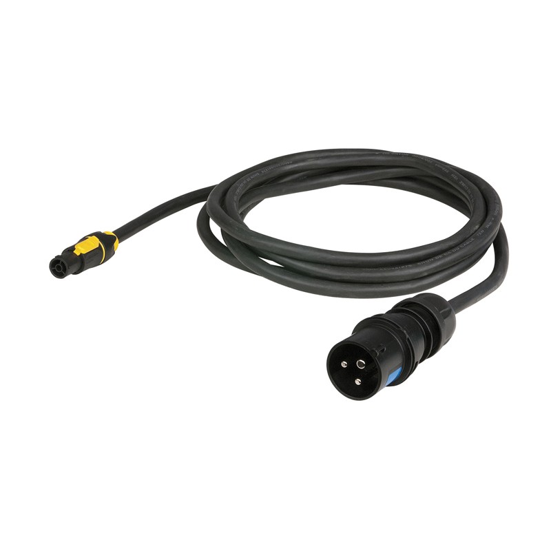 DAP Audio Power Cable True 1/CEE 3-pin 16 A 3 x 2.5 mm2 - 6 m, IP44 - 1 DAP Audio Power Cable True 1/CEE 3-pin 16 A 3 x 2.5 mm2 - 6 m, IP44 - 1