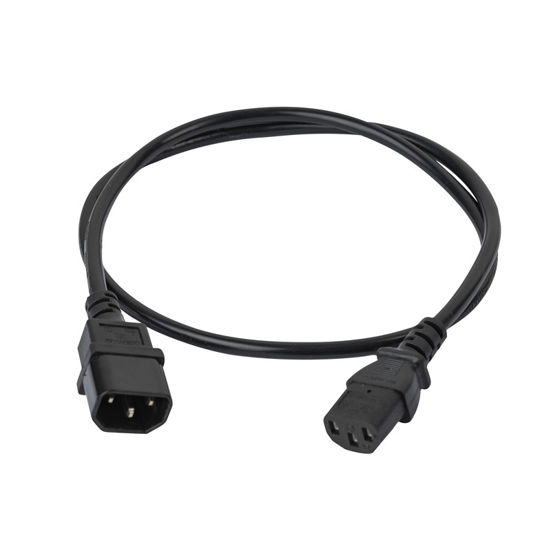 DAP Audio IEC C13 Female to IEC C14 Male 3 x 1.0 mm2 - 3 m - 1 DAP Audio IEC C13 Female to IEC C14 Male 3 x 1.0 mm2 - 3 m - 1
