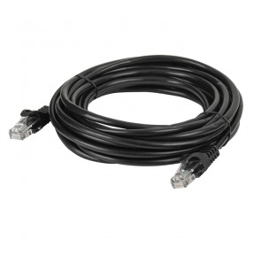 DAP Audio Cat5e Cable - U/UTP Black - 0,75 m - 1