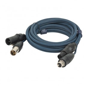 DAP Audio FP-15 Hybrid Cable - powerCON TRUE1 & 3-pin XLR IP - DMX / Power - 15 m - 1