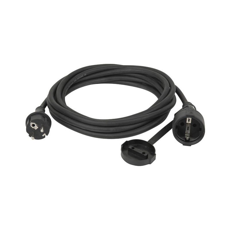 DAP Audio H07RN-F 3G1.5 Schuko Extension Cable - 1 m - 1
