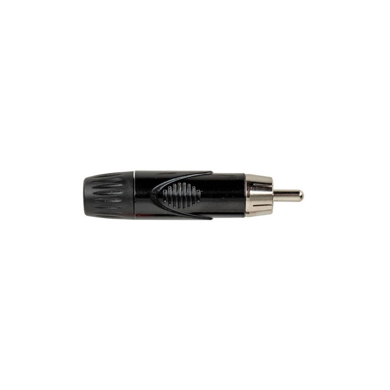 DAP Audio RCA Connector, Male, Black Housing - Black - 1 DAP Audio RCA Connector, Male, Black Housing - Black - 1