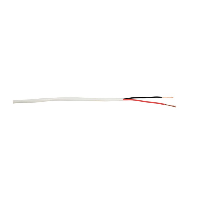 DAP Audio SPC-275-DCA-s2-d0-a3 - CPR Speaker Cable - 2 x 0,75 mm2, 100 m, white - 1 DAP Audio SPC-275-DCA-s2-d0-a3 - CPR Speaker Cable - 2 x 0,75 mm2, 100 m, white - 1
