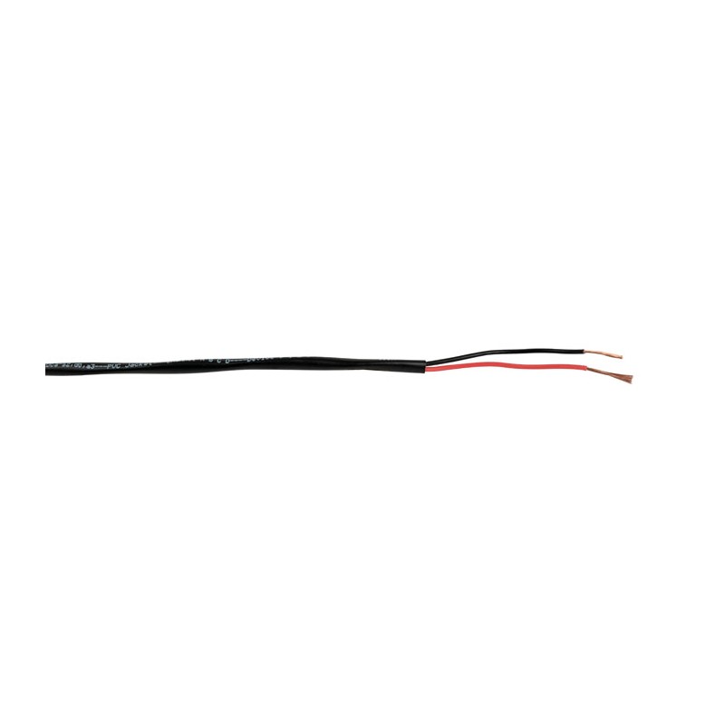 DAP Audio SPC-275-DCA-s2-d0-a3 - CPR Speaker Cable - 2 x 0,75 mm2, 300 m, black - 1 DAP Audio SPC-275-DCA-s2-d0-a3 - CPR Speaker Cable - 2 x 0,75 mm2, 300 m, black - 1