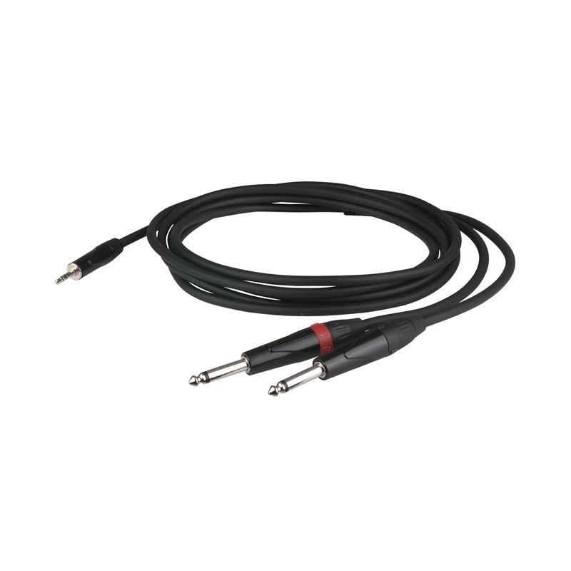 DAP Audio FLX31 - stereo mini-jack to 2 mono Jack L/R - 6 m - 1 DAP Audio FLX31 - stereo mini-jack to 2 mono Jack L/R - 6 m - 1