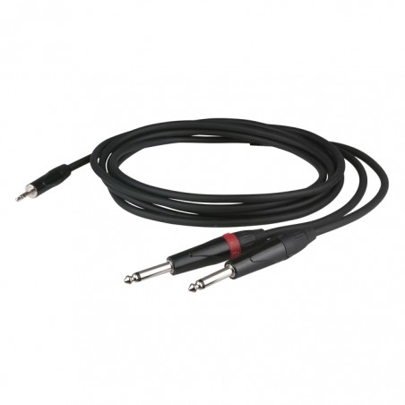 DAP Audio FLX31 - stereo mini-jack to 2 mono Jack L/R - 6 m - 1