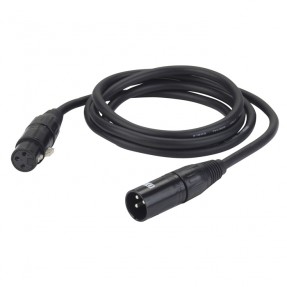 DAP Audio FL09 - DMX/AES-EBU XLR/M 3P to XLR/F 3P - 1,5 m - 1