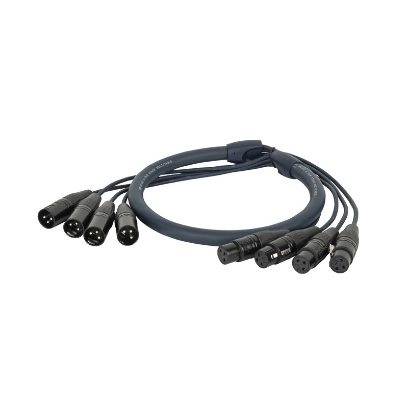 DAP Audio DMX Snake 4-way 3-pin XLR - 10 m - 1