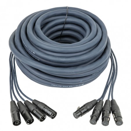 DAP Audio DMX Snake 4-way 5-pin XLR - 10 m - 1