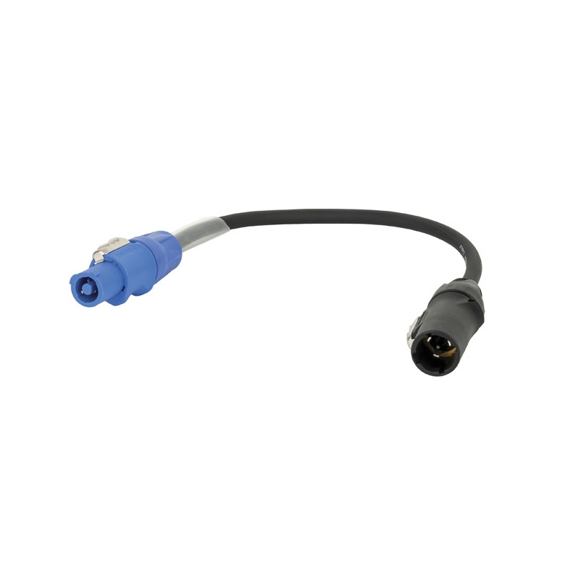DAP Audio powerCON In to powerCON TRUE1 Male Adapter - 1 DAP Audio powerCON In to powerCON TRUE1 Male Adapter - 1