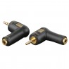DAP Audio XGA08 - mini-jack/M stereo to mini-jack/F, 90° - 1 DAP Audio XGA08 - mini-jack/M stereo to mini-jack/F, 90° - 1