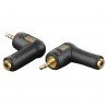 DAP Audio XGA08 - mini-jack/M stereo to mini-jack/F, 90° - 1