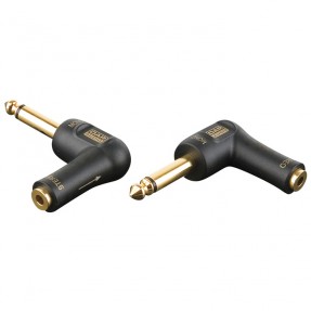 DAP Audio XGA10 - Jack/M mono to mini-jack/F, 90°, incl. 2x 10 kilo-Ohm resistors - 1