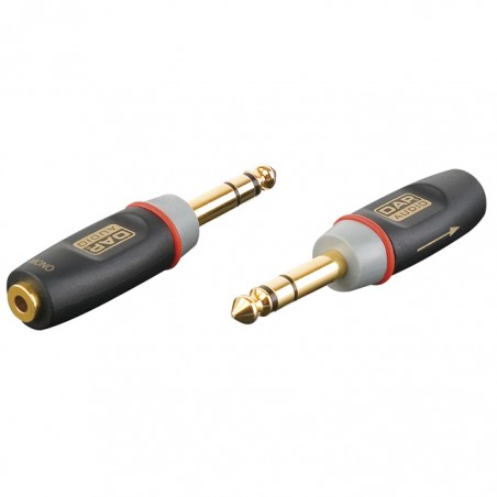 DAP Audio XGA12 - Jack/M stereo to mini-jack/F, incl. 2x 10 kilo-Ohm resistors - 1