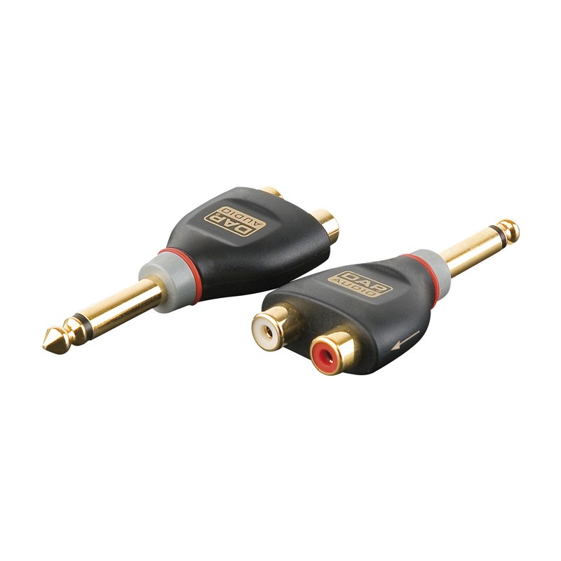 DAP Audio XGA19 - Jack/M mono to 2x RCA/F - 1 DAP Audio XGA19 - Jack/M mono to 2x RCA/F - 1