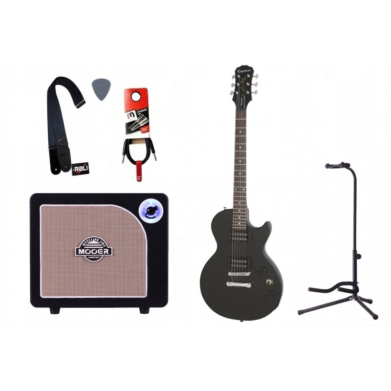 Gitara Elektryczna + Wzmacniacz 15W Kabel Zestaw 692 - 1