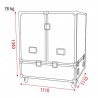 Showgear Case for 100 cm Mirror Ball - 4 Showgear Case for 100 cm Mirror Ball - 4